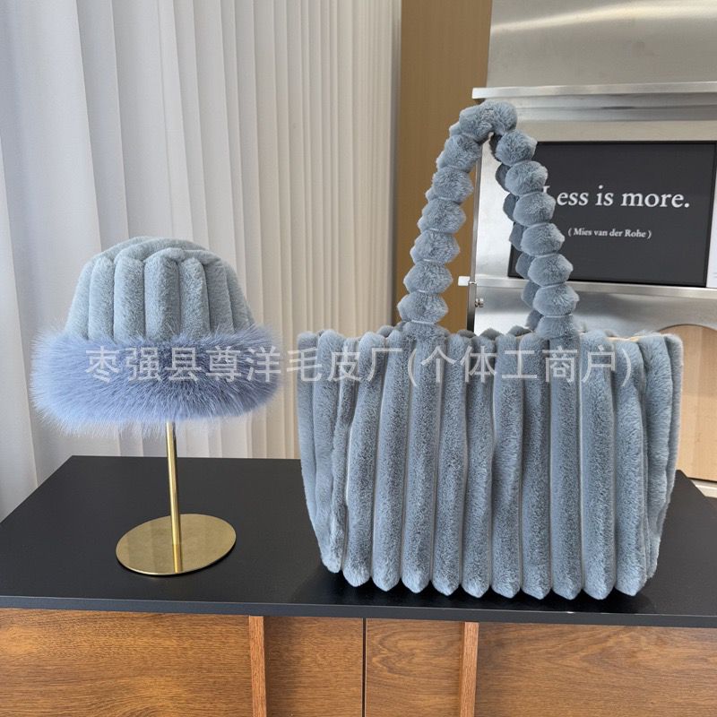 TWO IN ONE BIG SIZE FUR BAG