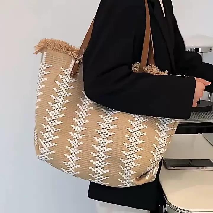stripped summer bags